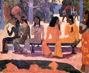 Paul Gauguin Ta Matete oil painting artist